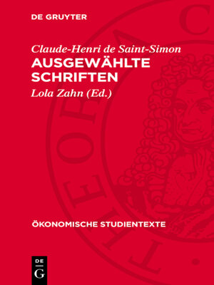 cover image of Ausgewählte Schriften